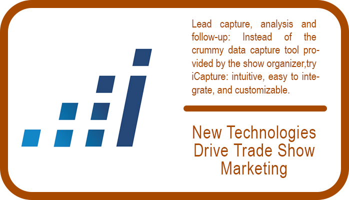 RuthPStevens's tweet image. One of the most annoying things about exhibiting at trade shows is being stuck with a crummy data capture tool provided by the show organizer.  There is a better way, using mobile-enabled system from a company like iCapture. ow.ly/jZhg50zsd0M @iCaptureApps #B2BMarketing