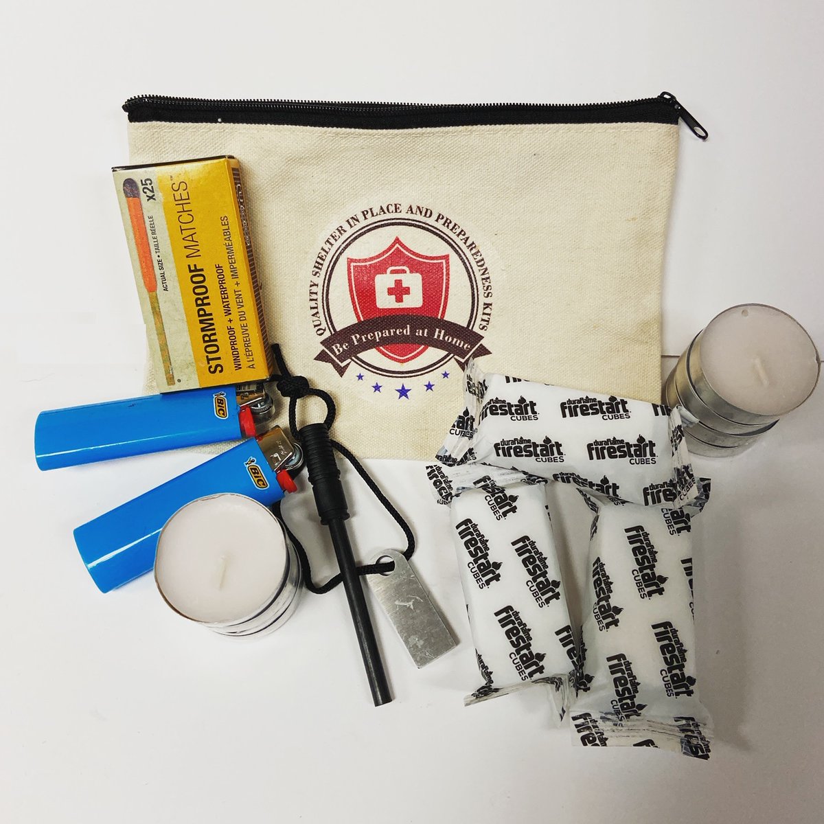 PreparedatHome's tweet image. Fire set included with every kit

#prepping
#firekit
#EmergencyPreparedness