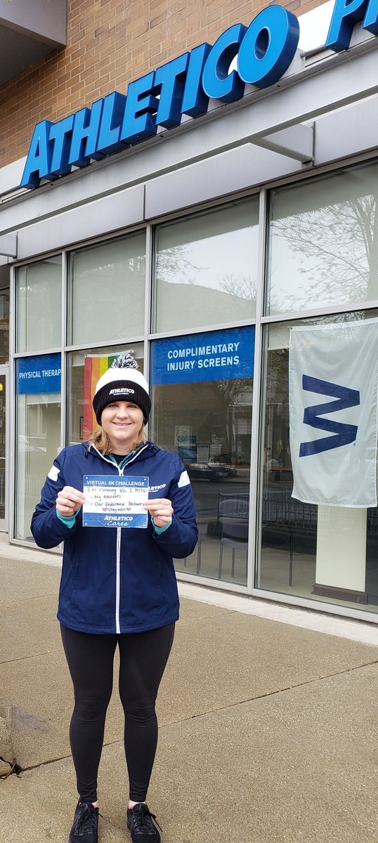 AliKchicago's tweet photo. Started/Finished the #AthleticoCares #Virtual5KChallenge on #CincoDeMayo from @Athletico #WrigleyvilleNorth clinic! Run 5k, Donate $5, Challenge 5. Donations support @FeedingAmerica #COVID19 fund. I ran bc I miss my athletes & #EnduranceProgram partners! https://t.co/1lJ0Wflg88 https://t.co/8Aam7yhHef