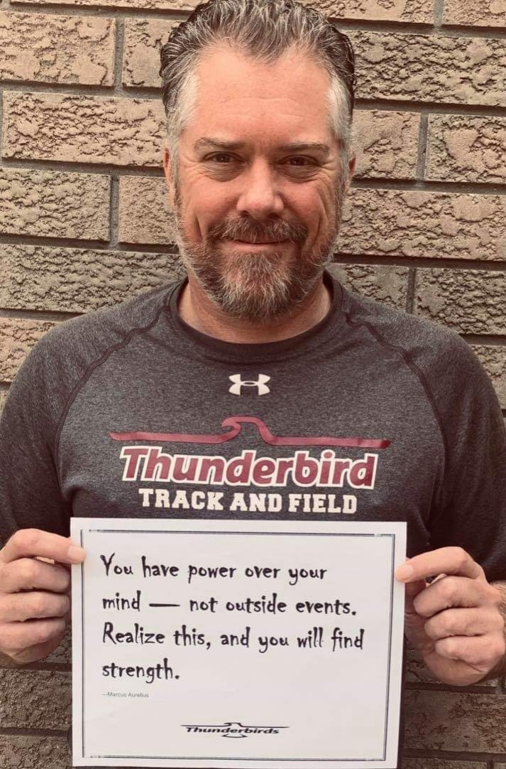 CobbGriffin's tweet photo. Hey Thunderbirds! Some words of encouragement from our staff to you. #GEDSBAtHome @PJCSC @GEDSB https://t.co/UkS1Ai5p5l
