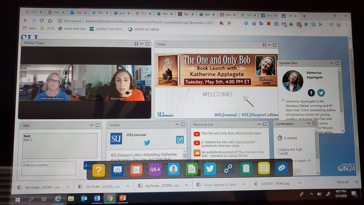 Angel Farran (@angelfarran2) on Twitter photo Minutes away from meeting Ms. Applegate!!! #readingiscool <a href="/sljournal/">SchoolLibraryJournal</a> <a href="/DreamLakeApopka/">Dream Lake Elementary</a> Minutes away from meeting Ms. Applegate!!! #readingiscool <a href="/sljournal/">SchoolLibraryJournal</a> <a href="/DreamLakeApopka/">Dream Lake Elementary</a>