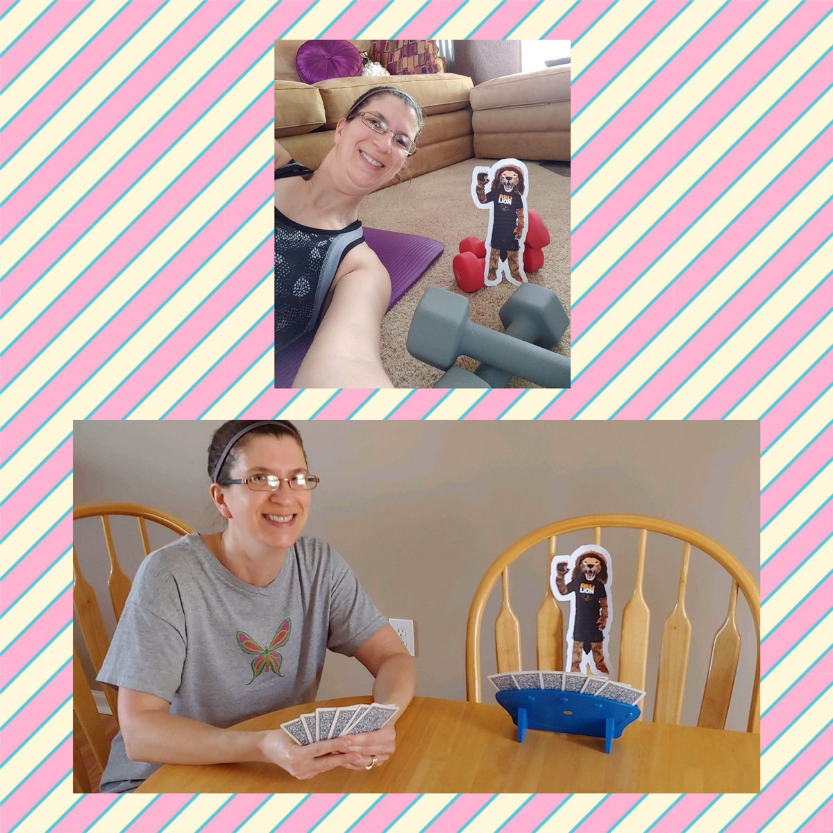 NHWmrsdawson's tweet image. Flat Leo visited both 5th grade teachers! #RLKeepLearning #RLCommunityPride