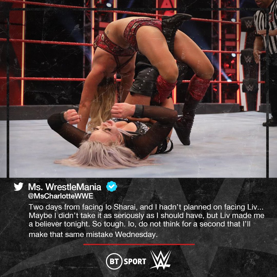 Even in defeat <a href="/YaOnlyLivvOnce/">LIV Morgan</a> grows every single week 👏

It won't be long before she comes for the crown 👀

#WWERAW