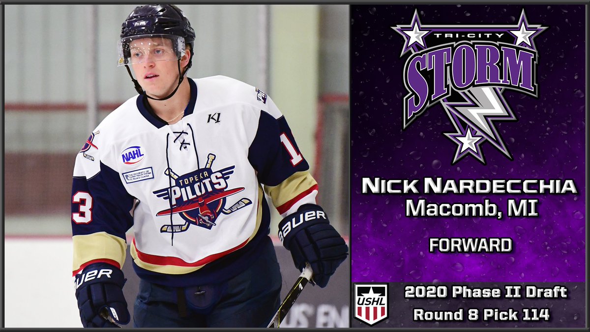 We have selected forward Nick Nardecchia with the 114th pick in the 8th Round of the 2020 <a href="/USHL/">USHL</a> Phase II Draft!