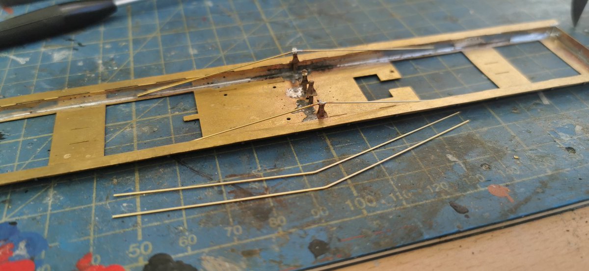 MattwicksBMR's tweet photo. Slow progress on the LBSCR All First as preserved on the Bluebell.
It's been slowed by 3d printing projects and after reading instructions finding it need some vacuum brake parts for the 1930s.
Lucky MJT delivered today!
#BranchlinesKit #OO #4mm #Brass #MJT #AllFirst #ModelRail https://t.co/H5VfvK4F2L