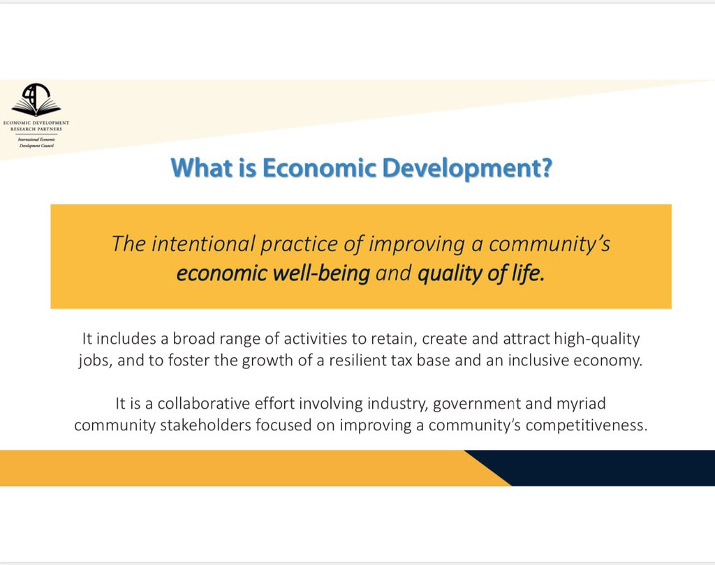 IberiaIDF's tweet photo. This week is National Economic Development week! Here is some information about Economic Development. #economicdevelopment https://t.co/U241yGeXzf