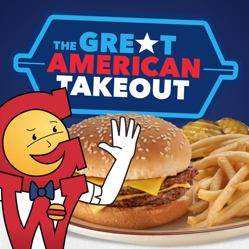 George_Webb's tweet image. It’s #TakeoutTuesday! Get out of the house, stop in and carry out a delicious meal from any of our open locations: bit.ly/2VlC666
#GreatAmericanTakeout