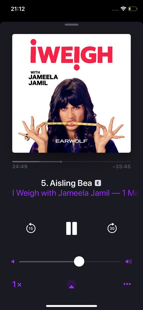 matildxa's tweet photo. My. Favourite. Podcast. Yet. @jameelajamil https://t.co/ljZegq1e7U