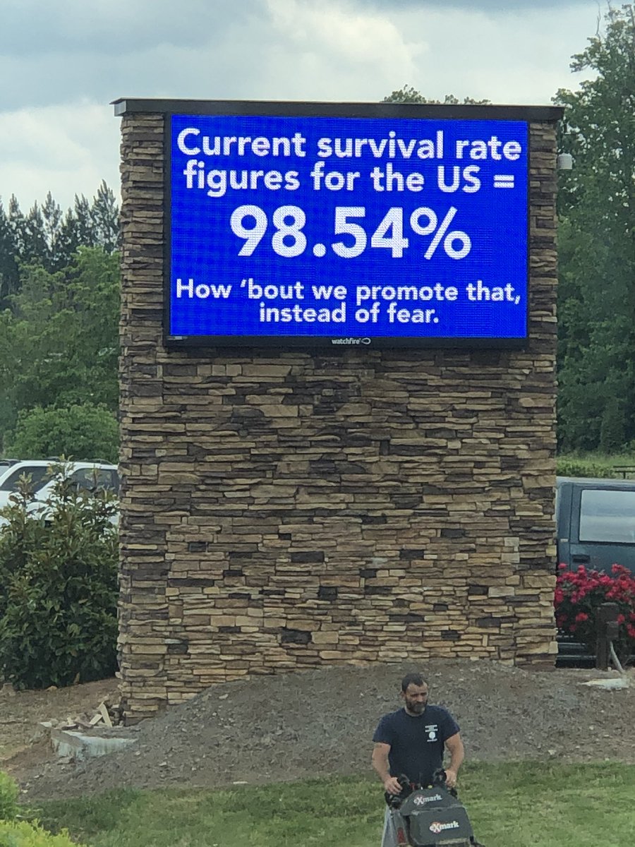 davenpoc's tweet photo. @ClayTravis sign in Georgia today from a local business. https://t.co/t7hGM4nwAa