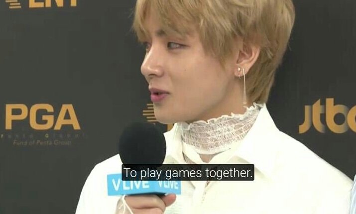 When MC said Taehyung that Jihoon likes him as he looks up to him so much. Then he told them that they met & he invited him to play games together cuz friendship starts with games. Not @ how many times they played together on the same team & Seokjin also became close with him 