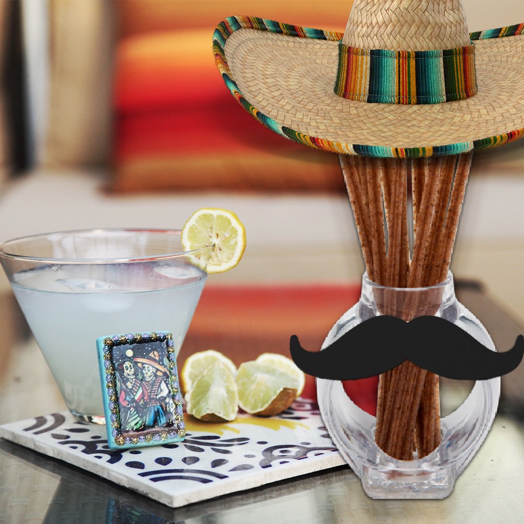aliofresh's tweet photo. #Cinco de what? Mayo #margaritas be strong and your #tacos be stuffed on this fine #Tuesday. We hope your casa is as fresh as our alio wearing a #sombrero. #Staysafe out there #compadres!

#cincodemayo #tacotuesday #5demayo #reeddiffuser #odorneutralizer #sayhellotoalio https://t.co/rRgk9yAidp