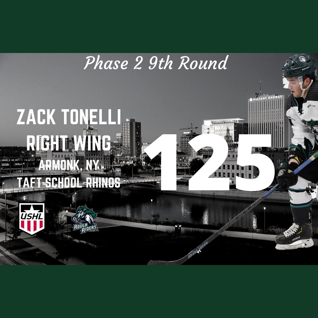 Another Tonelli! Welcome to Ridertown USA Zack!