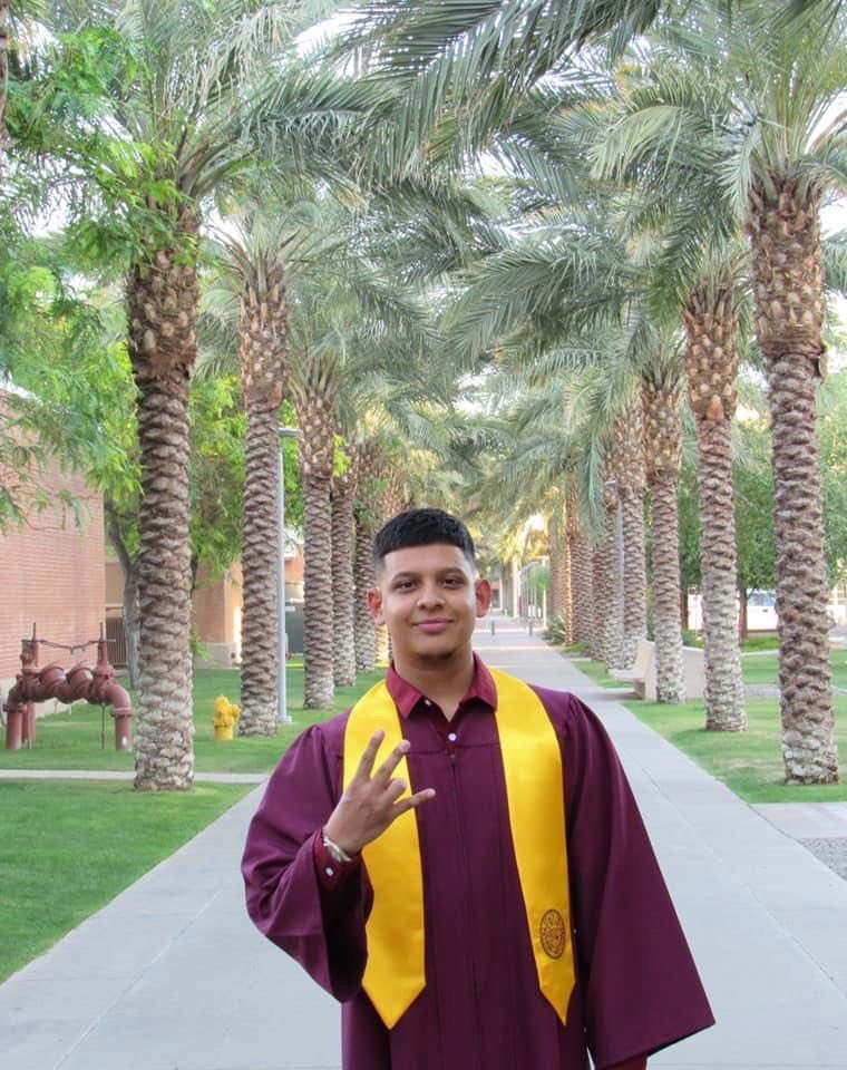 ASU_Gammas's tweet image. GAMMAS GRADUATE

Congratulations to our brother, Jonathan Rincon, for reaching the top of the pyramid. We wish you nothing but the best, and we can’t wait to see the great things you accomplish. 

GO GAMMAS! 
#ΓΖΑ #GammasGraduate #AcademicExcellence #Brotherhood #EducatedLatinos