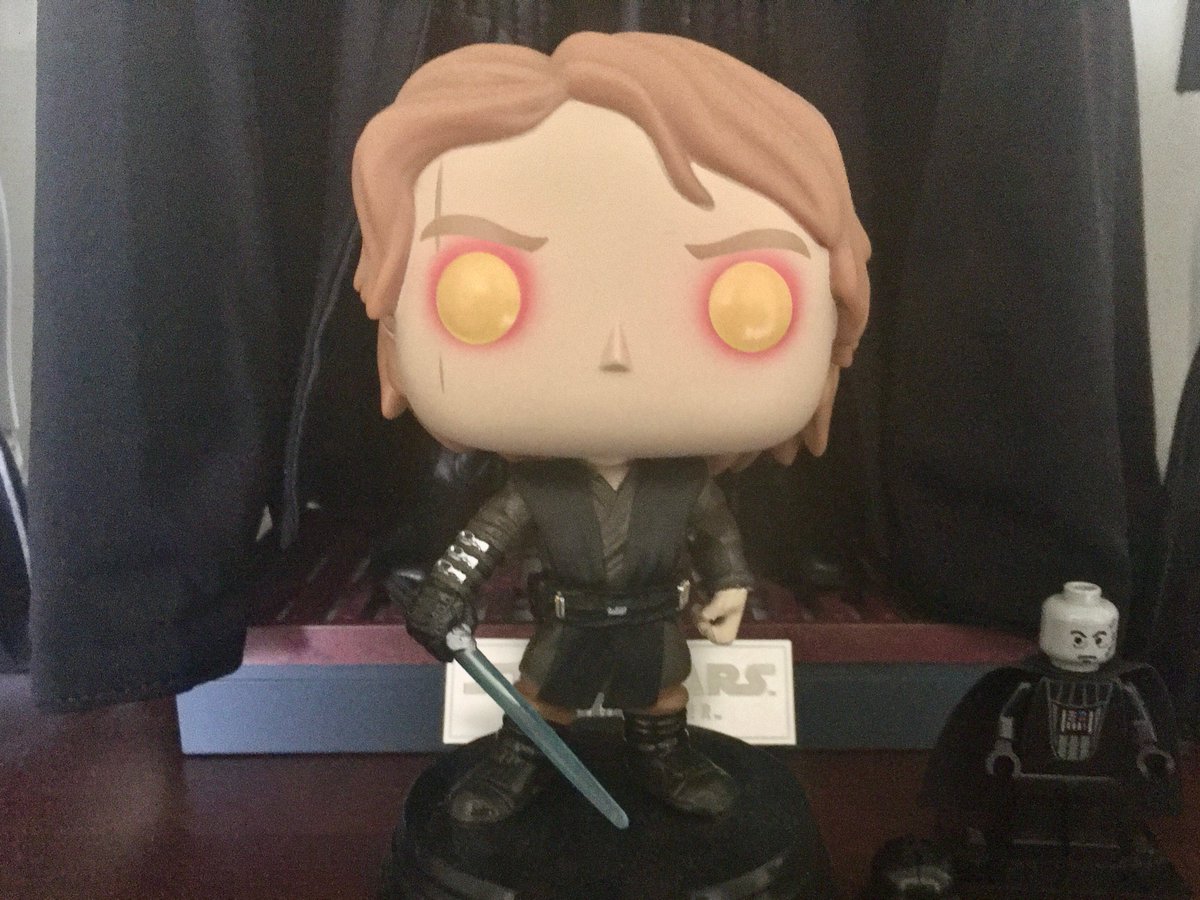 VidZombieHQ's tweet photo. Happy #RevengeOfTheFifth my peeps! Darth Vader pre-suit is just as intimidating/badass as Vader with the suit if you ask me. Or if you ask any Jedi bwahahahaha! #DarthVader #MayThe5thBeWithYou #FunkoPOP #Funko #DarkSideRules https://t.co/XErR8V7VQA