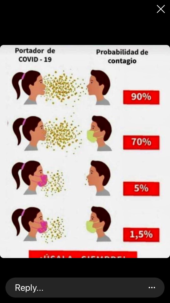 A poster from Spain on the advantages of wearing a mask.  Perhaps we can update it with our data and produce something similar for New Yorkers <a href="/nygovcuomo/">Archive: Governor Andrew Cuomo</a>  <a href="/CDCgov/">CDC</a> #NewYorkTough