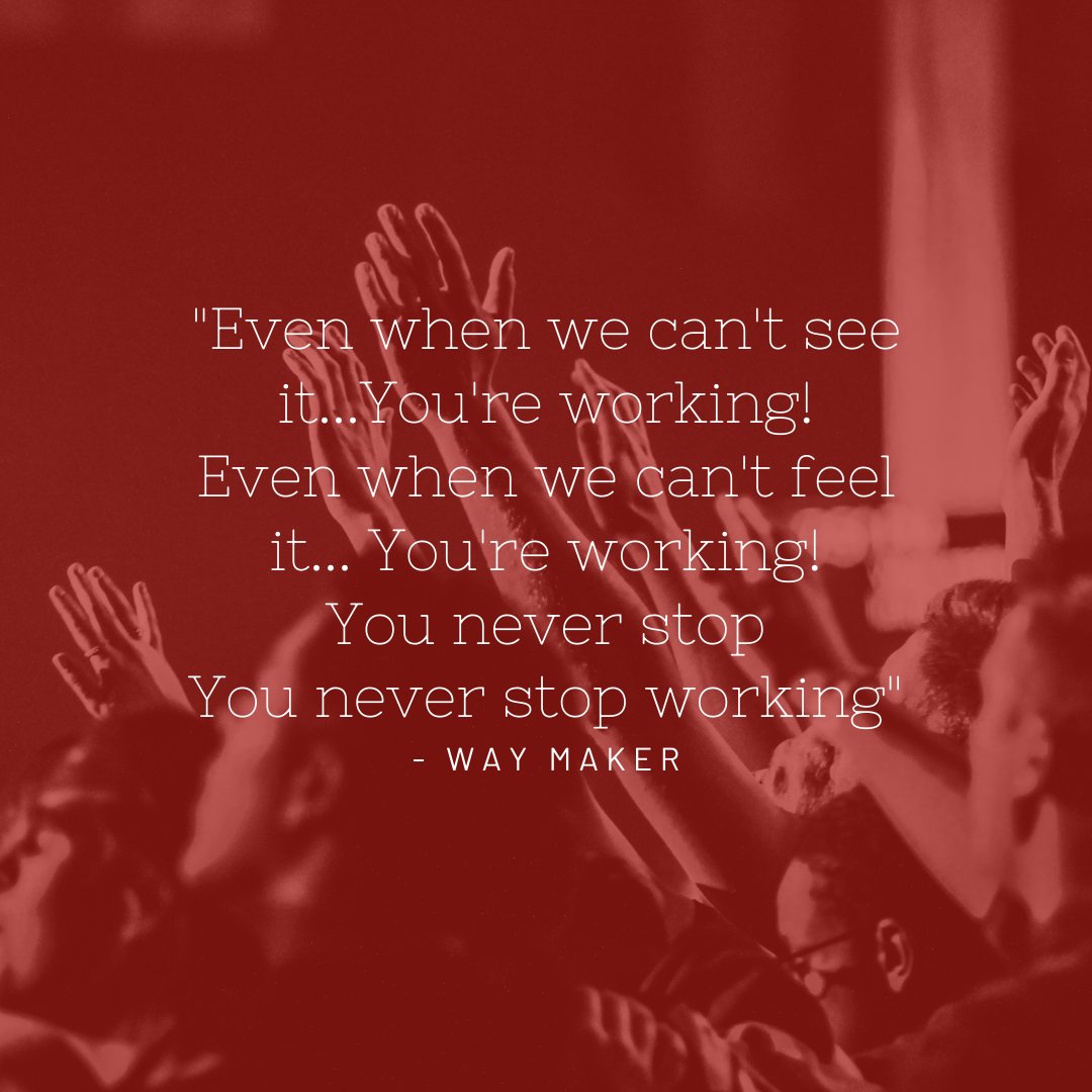 ncmi_canada's tweet photo. Sometimes we need a reminder that God is always working!  Check out the song Way Maker and be encouraged. https://t.co/WP2uOhXzvd