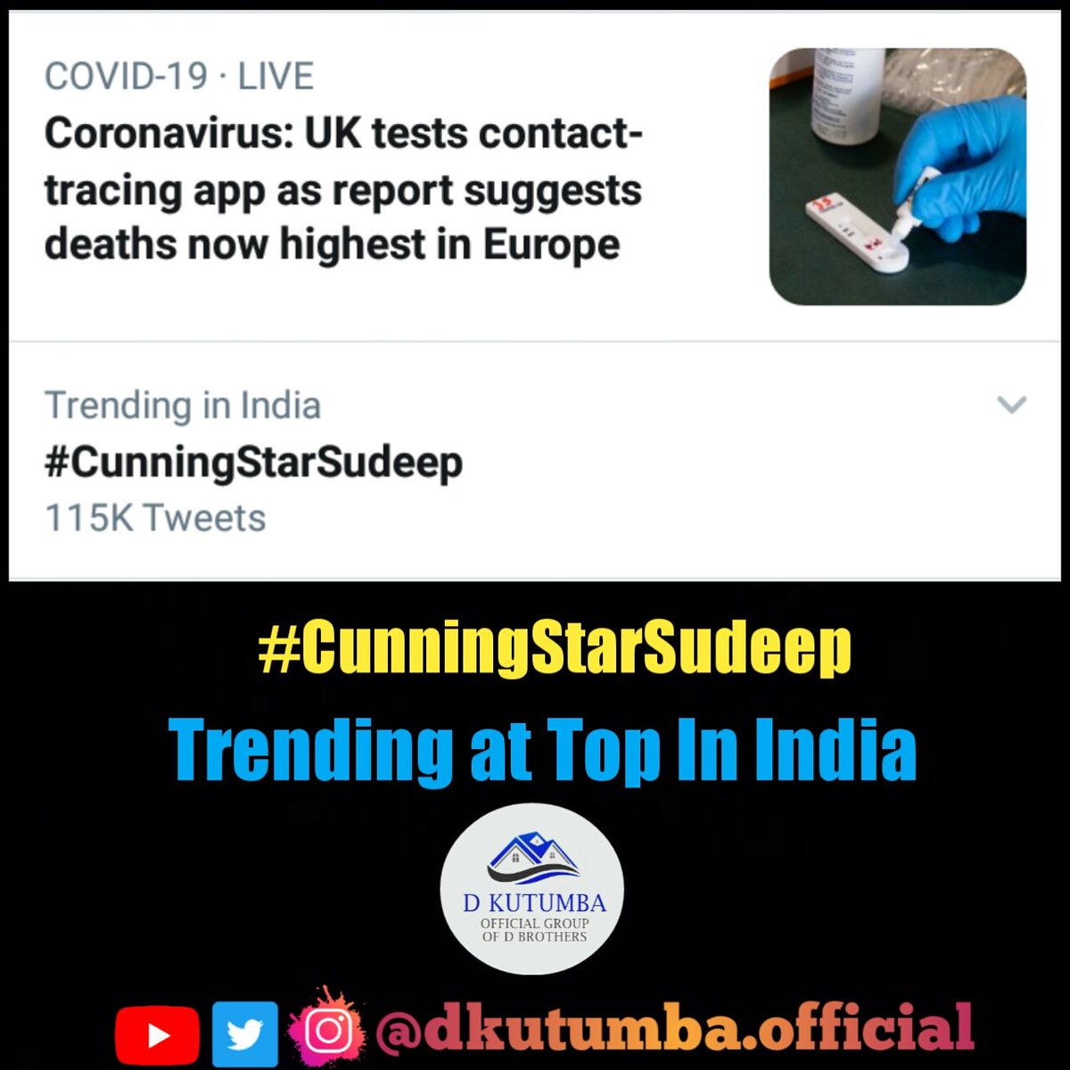 Rachanaa_Rai's tweet photo. #KFIBalegaraSudeepa
#CunningStarSudeep https://t.co/xoPYnYtdxa