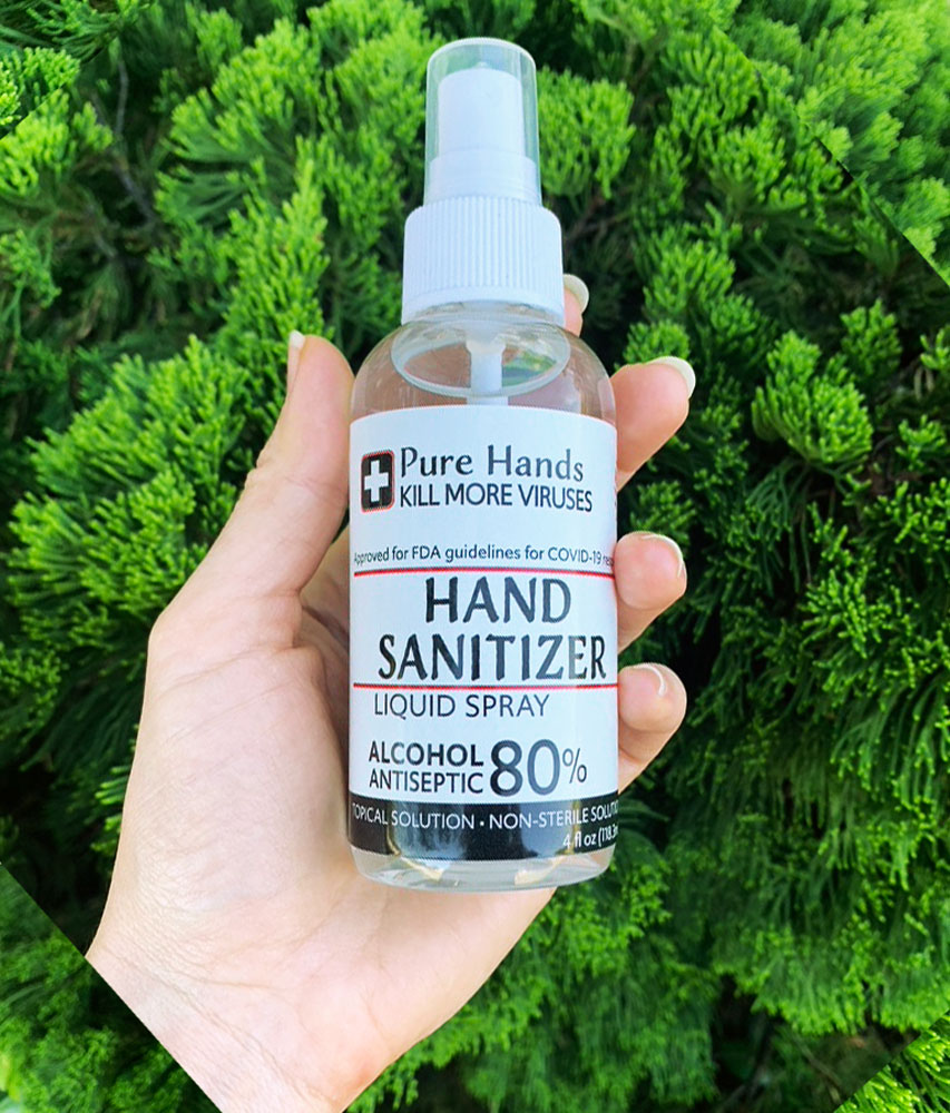 Now selling Hand Sanitizer! 80% Alcohol, clean liquid spray. Only 
3 simple ingredients and FDA approved ✨
Buy now at Pure-Hands.com 
🇺🇸 Made In The USA 🇺🇸

#handsanitizer #covid19 #socialdistancing #coronavirus #purehands #cleanhands #CleanHandsSaveLives