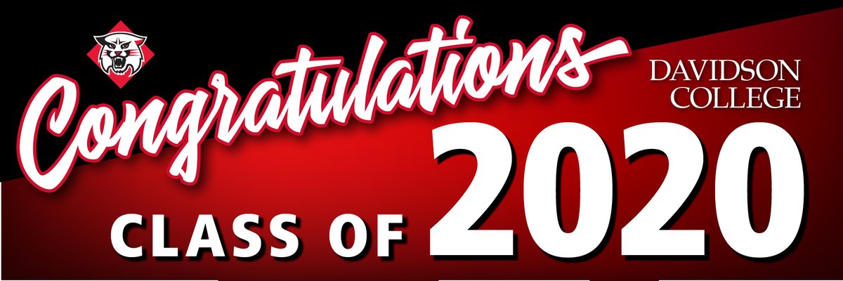 DavidsonCollege's tweet photo. Help us celebrate #Davidson2020 with this cover photo. https://t.co/8UK6CgH6mI