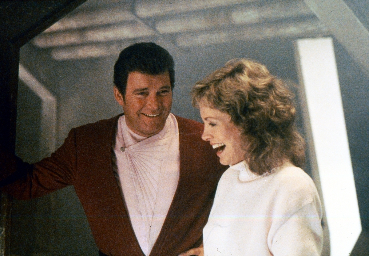 80sscifidoc's tweet photo. Behind the scenes photo of Catherine Hicks and William Shatner on the set of Star Trek IV. Back #InSearchofTomorrow now to be the first to receive the documentary, get your name in the credits, and receive exclusive rewards. https://t.co/PQw4WYULej #80s #SciFi #movies #StarTrek https://t.co/mkZzPDFdTL