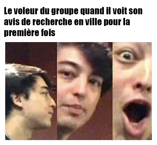 lavolontedude's tweet photo. Alalah ces voleurs, tous les mêmes 😂😂

⁣#dnd #jdr #JDR #dndmeme #dndmemes #meme #lvdd #lavolontedude #DM #tabletop #ttrpg #labonneauberge #premierrole #rolenplay #voleur https://t.co/oG5cEDQd5F
