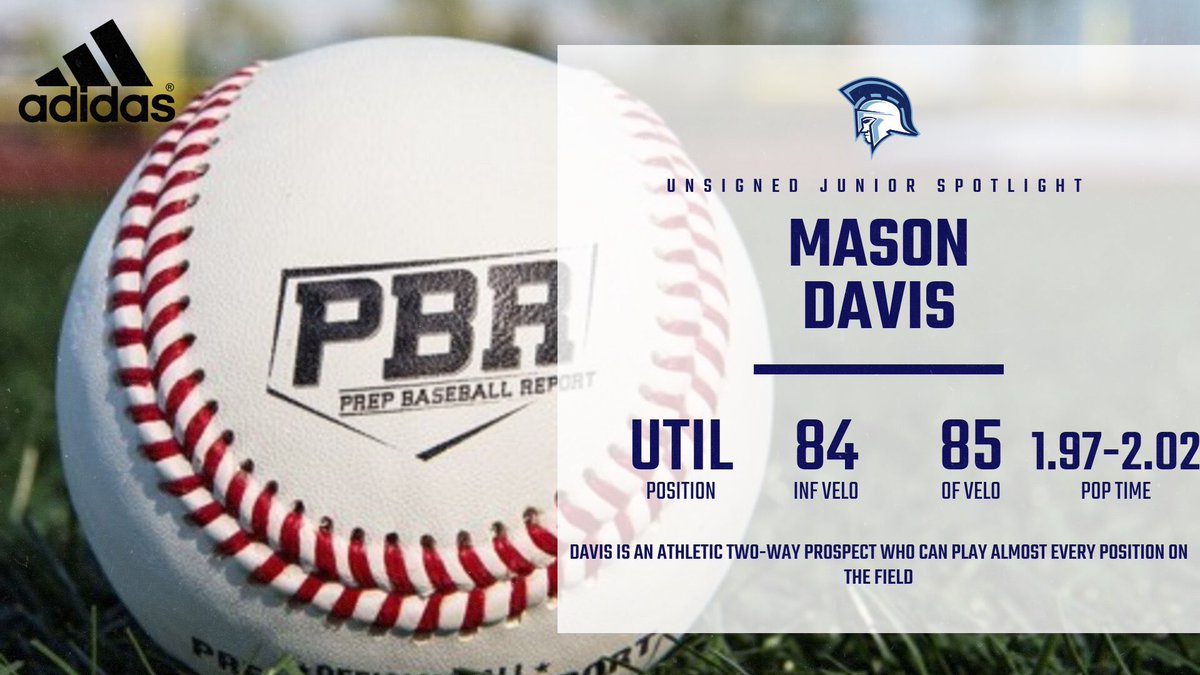 PrepBaseballFL's tweet photo. Unsigned Junior Spotlight 

UTIL Mason Davis (SJCD)

▫️Athletic two-way prospect
▫️RHP/C/OF/INF
▫️FB Velo 83-84
▫️3rd Team Preseason All-State

🔗 >> https://t.co/pcHOTGlXww https://t.co/R8JfXNuKqn
