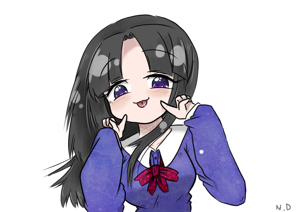 「【秘封霖倶楽部らくがき】薫子紗耶香 」|NDのイラスト