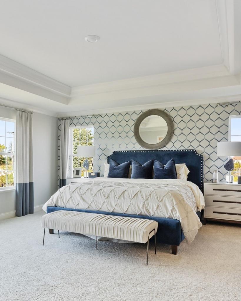 Lennar's tweet photo. What do you think of this elegant master bedroom decor? #bedroomgoals #bedroomdecor https://t.co/zYUAwTIdqk https://t.co/e9r5PtRwVZ