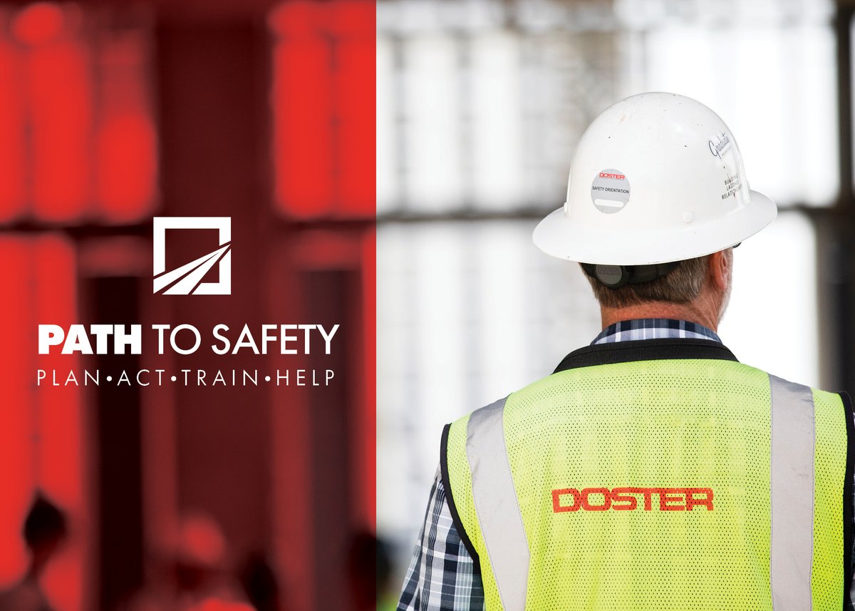 DosterInc's tweet photo. The Doster P.A.T.H. to Safety program represents the steps we take – Plan, Act, Train, Help – to ensure we are working safely on every project, every day. Today, we highlight #PLAN. Planning is the key to success in safety and in all areas of our business. #PATHToSafety https://t.co/9UOEn8xSZV
