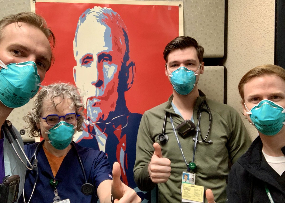 DrJeanneM's tweet photo. Found this inspiring poster when I walked into round w/ my superb #TinsleyHarrison @uabimres team this morning--just the Tuesday inspiration I needed! @NIAIDNews #FauciHero #ExcellenceWithoutEgo @UABSOM @LisaWillett13 @UABNews #MedTwitter @UAB_ID https://t.co/Z2CdhsN8iF