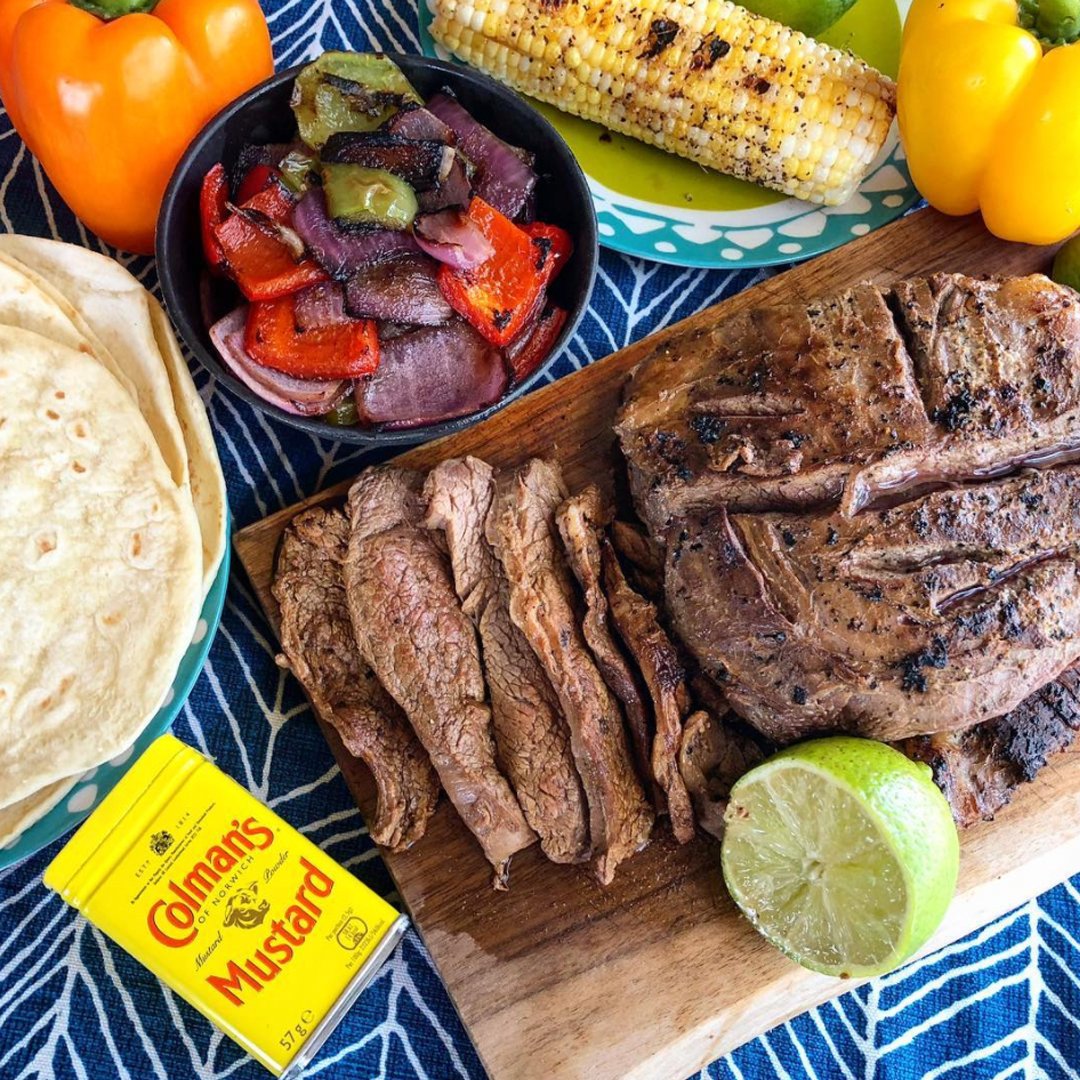 Use Colman's Dry Mustard as your secret something in your steak marinade on Cinco De Mayo 🌮 <a href="/lafoodie/">L.A. Foodie</a> #CincoAtHome
