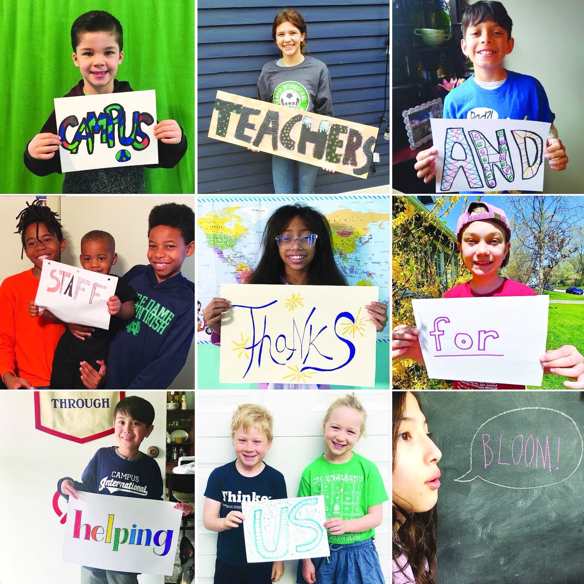 cis_explorers's tweet photo. We LOVE our teachers and staff! "Thanks for helping us bloom!" 🌼 https://t.co/p8c84nLUnw