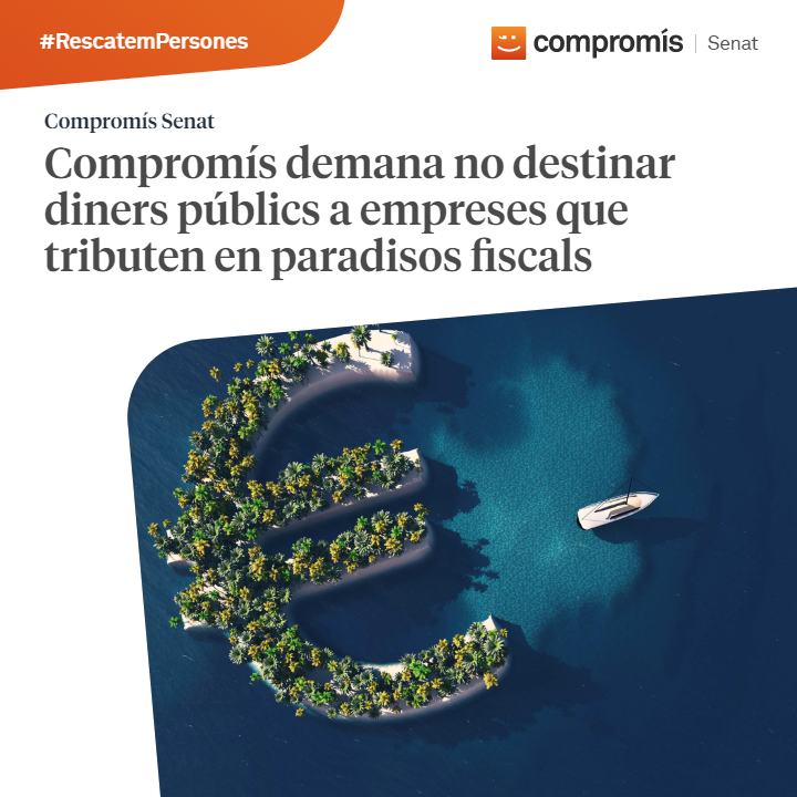 carlesmulet's tweet photo. Compromís demana no destinar diners públics a empreses que tributen en paradisos fiscals https://t.co/lYcyuzT97V https://t.co/Qop4Qe9zl0