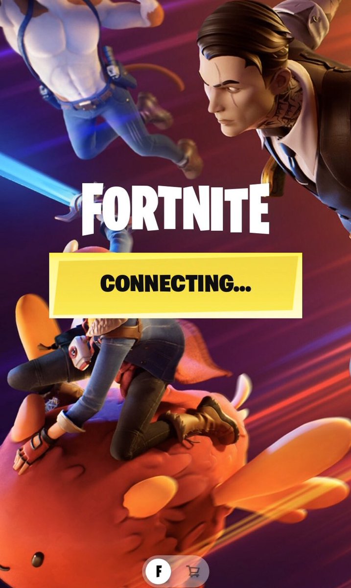 FNMNews's tweet photo. Who else is getting stuck on this screen when trying to load up Fortnite? https://t.co/SHWdYtLwGj