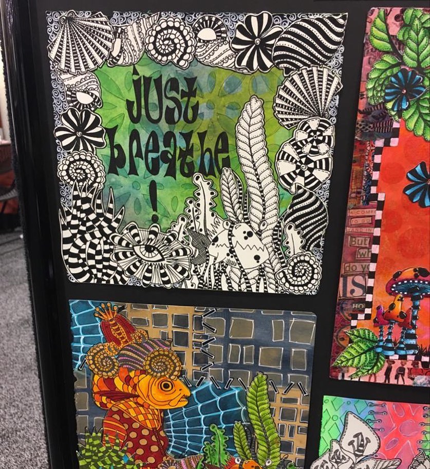 stampers_anon's tweet photo. Sample boards from #creativation2020 😍
#dylusions #rangerink #artjournal #artjournaling #journalpages #collage #collagesheets #stamps #doodle #tags #stencils #inkspray #paints #dyanreaveley https://t.co/QteLq1rKHD