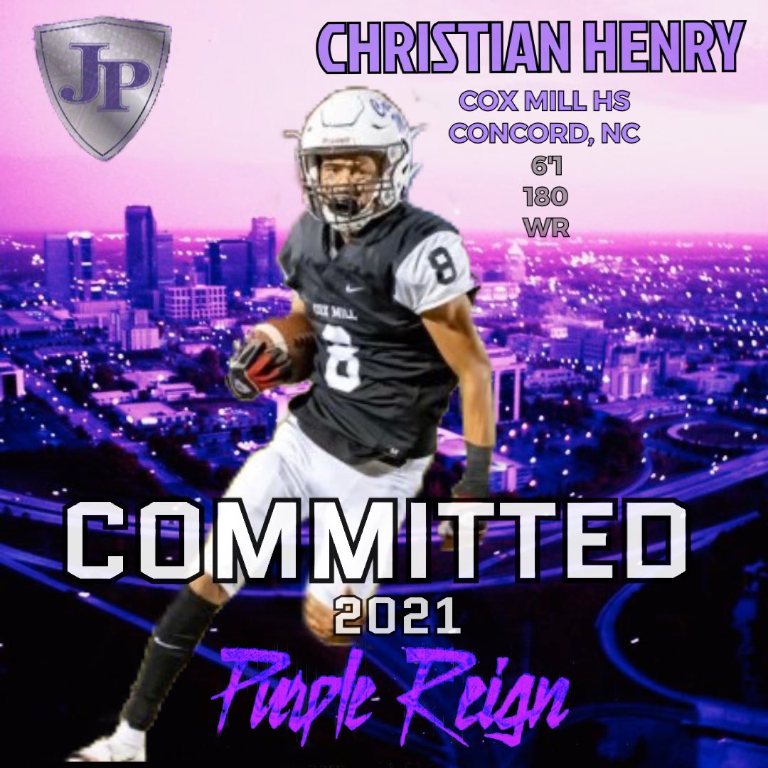 Chrishenry_80's tweet photo. Excited to announce that I will be playing football at Jireh Prep this season as a 2021 Mid year recruit. #manthethrone @MrNoOffseason https://t.co/MtZDjBr2LT