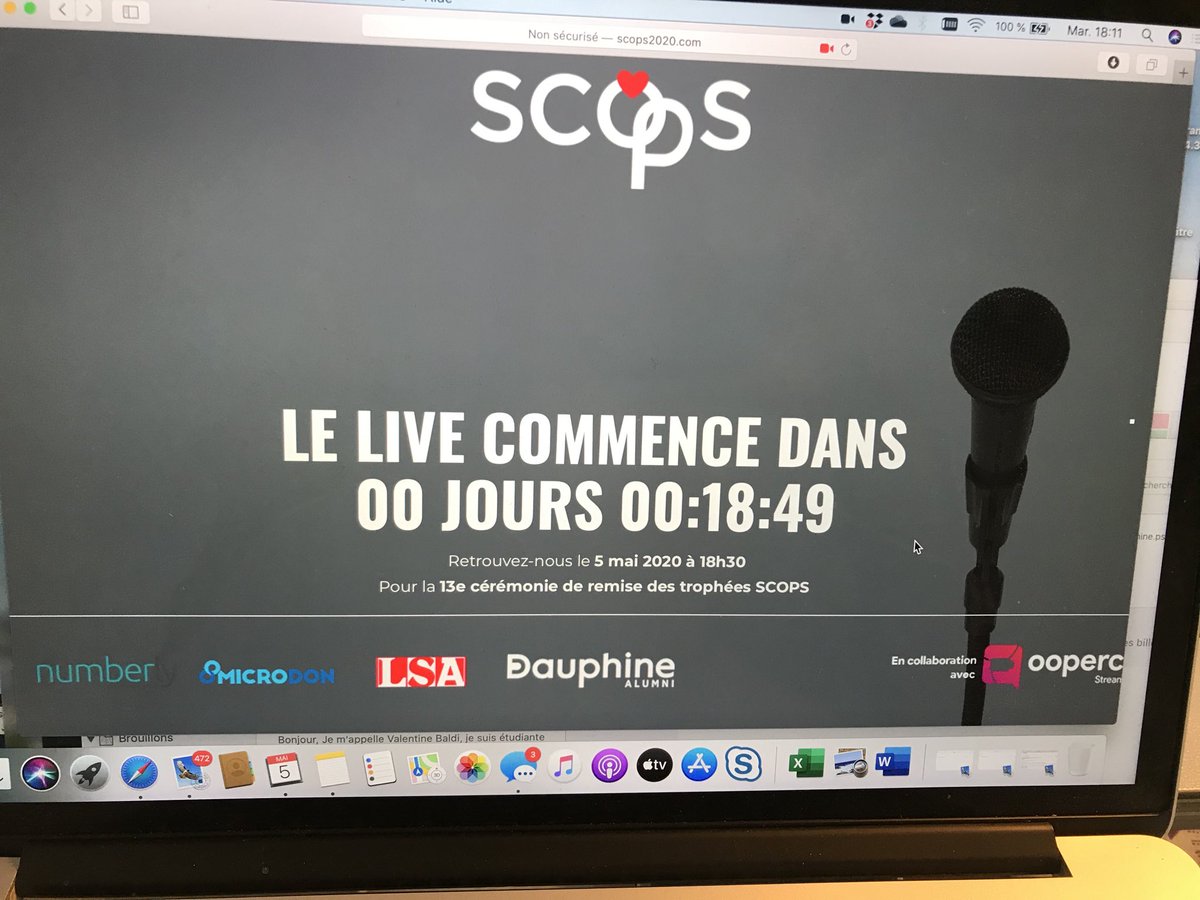 #SCOPS2020 ça va commencer ⁦<a href="/DauphineDRC/">Master 2 - Distribution et Relation Client</a>⁩