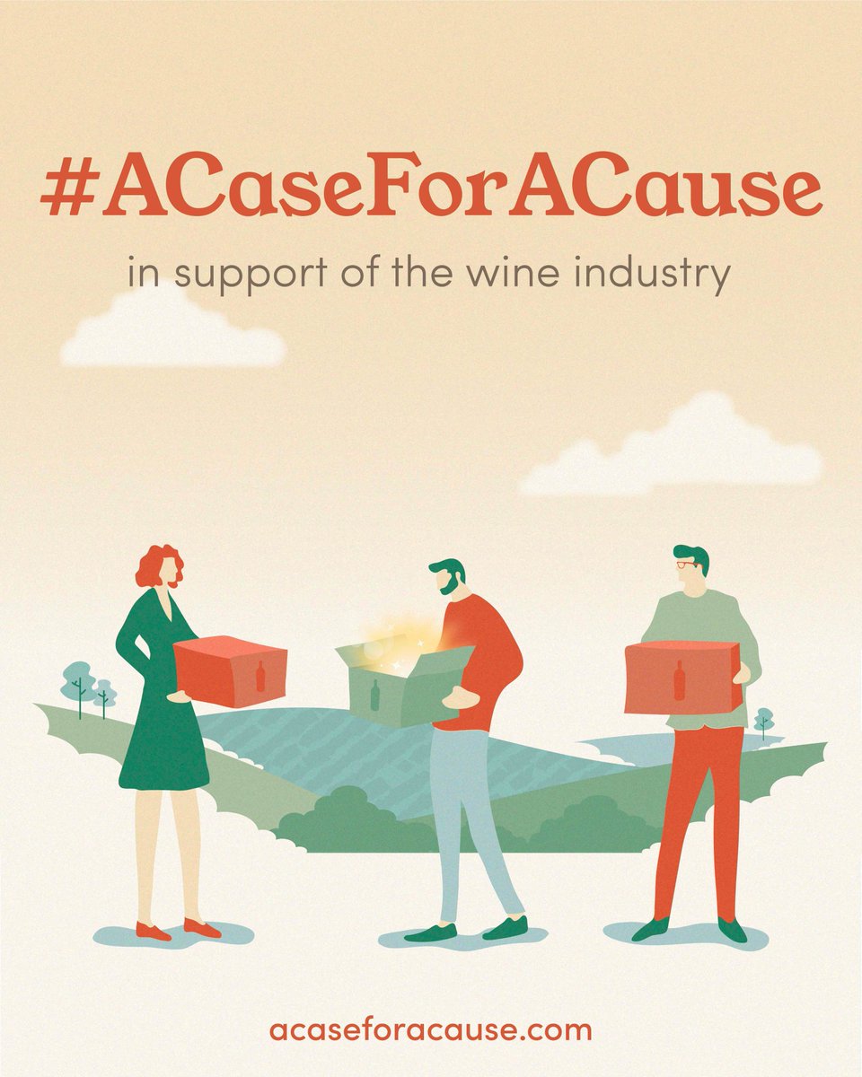 AffinityCreativ's tweet photo. Today we're launching #ACaseForACause - an effort to support the wine industry in the simplest way possible during these trying times: By buying some wine. To learn more about this campaign and how to get involved, visit https://t.co/EAEnSuICkJ #InthisTogether #AffinityCares https://t.co/WA2RvfwMdn