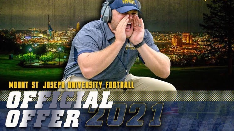 Austinlodor8's tweet photo. Received an offer from Mount Saint Joseph University Football! Thanks @CoachHopperton @CalebCorrill and @ACruse15 https://t.co/uHyz0bY2xM