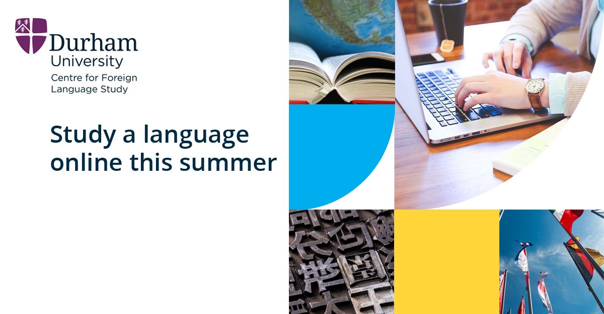 CFLS_Durham's tweet photo. This summer we will be offering online courses in Arabic, Chinese, Dutch, French, German, Italian, Japanese, Portuguese, Russian, Spanish &amp; Swedish. For full details please see https://t.co/wEf8TuH5z2 

A great opportunity to continue or start your language learning from home! https://t.co/0kfSdnidUQ
