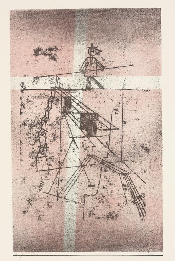 artistklee's tweet photo. Rope dancer, 1923 #klee #expressionism https://t.co/IMiNjbj1Ig