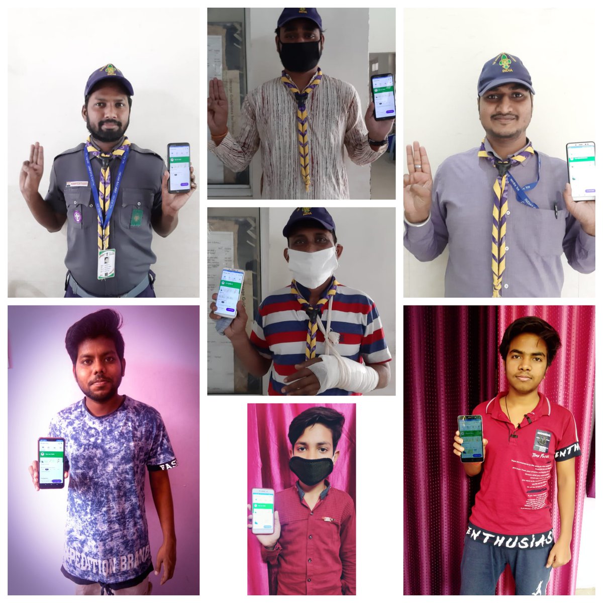 Ravipandey97's tweet photo. I request you all to please install Arogya Setu App. In your mobile phone and Stay safe with Corona Disaster
#ProjectSankalp
#Bsgindia
#Mopindia
#Fightaginstcovid-19
#Nrbsgshq
#Stayathome
#Sankalpmyscoutguide
#Handwash
#Lockdown3 @SRDPONRLKO @SrDOMLKO @drmlko25 @DeepuKaushal68 https://t.co/5yS5GlAHjy