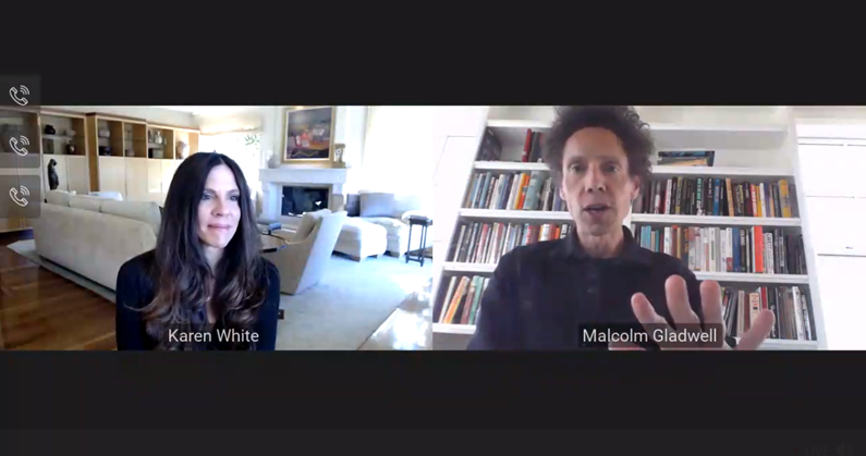 RMS CEO Karen White: “Where are we on the journey towards climate change, are we at a tipping point?”

 <a href="/Gladwell/">Malcolm Gladwell</a> I don’t think we’re quite there yet, but we need practical ways to deal with the problem. Help me understand what that means for my business.”

Live Q&amp;A at #EXCD2020