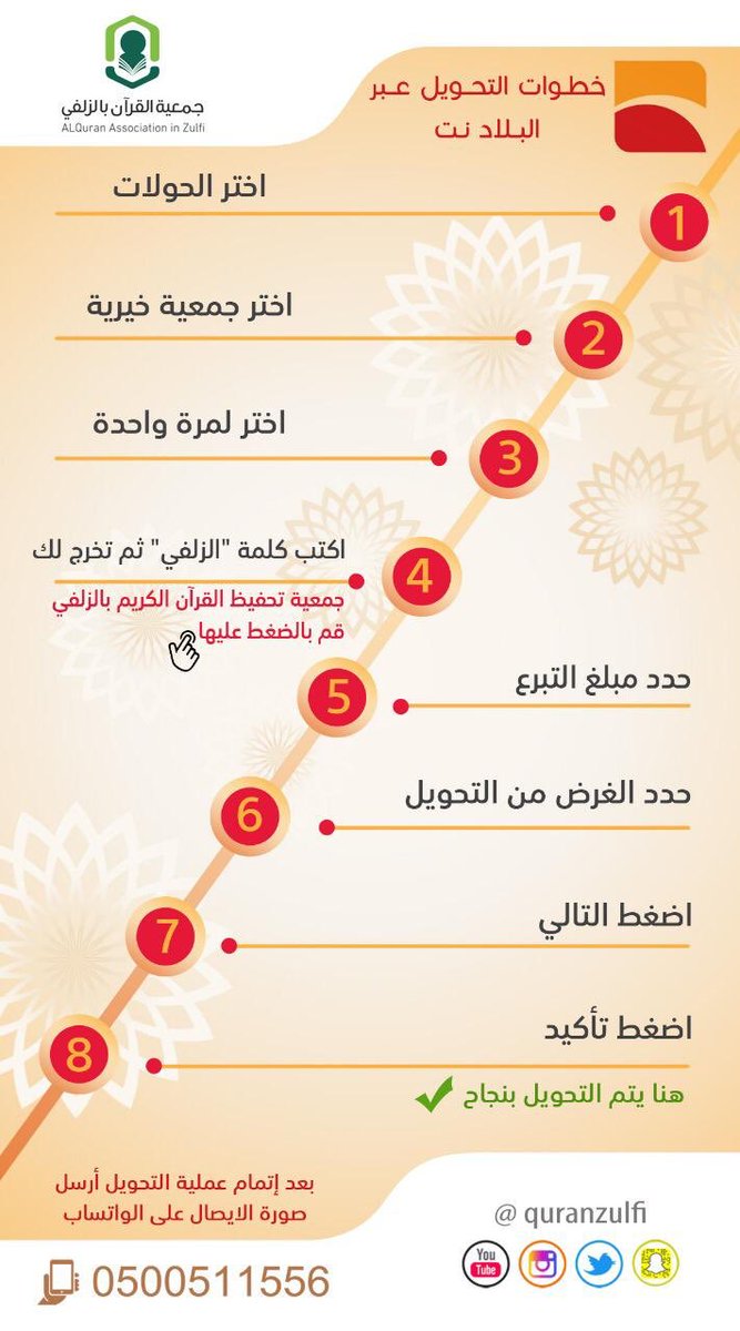 quranzulfi's tweet photo. ما شاء الله تبارك الله

فاعل خير ، يتبرع  بمترين  في #مشروع_القرآن 

فجزاه الله خيرا وبارك له فيما أنفق وفيما أبقى ..

📞 للتواصل المباشر :
https://t.co/mBR5Evyf79

#تحفيظ_الزلفي
#الزلفي https://t.co/ByJjxVOsSK