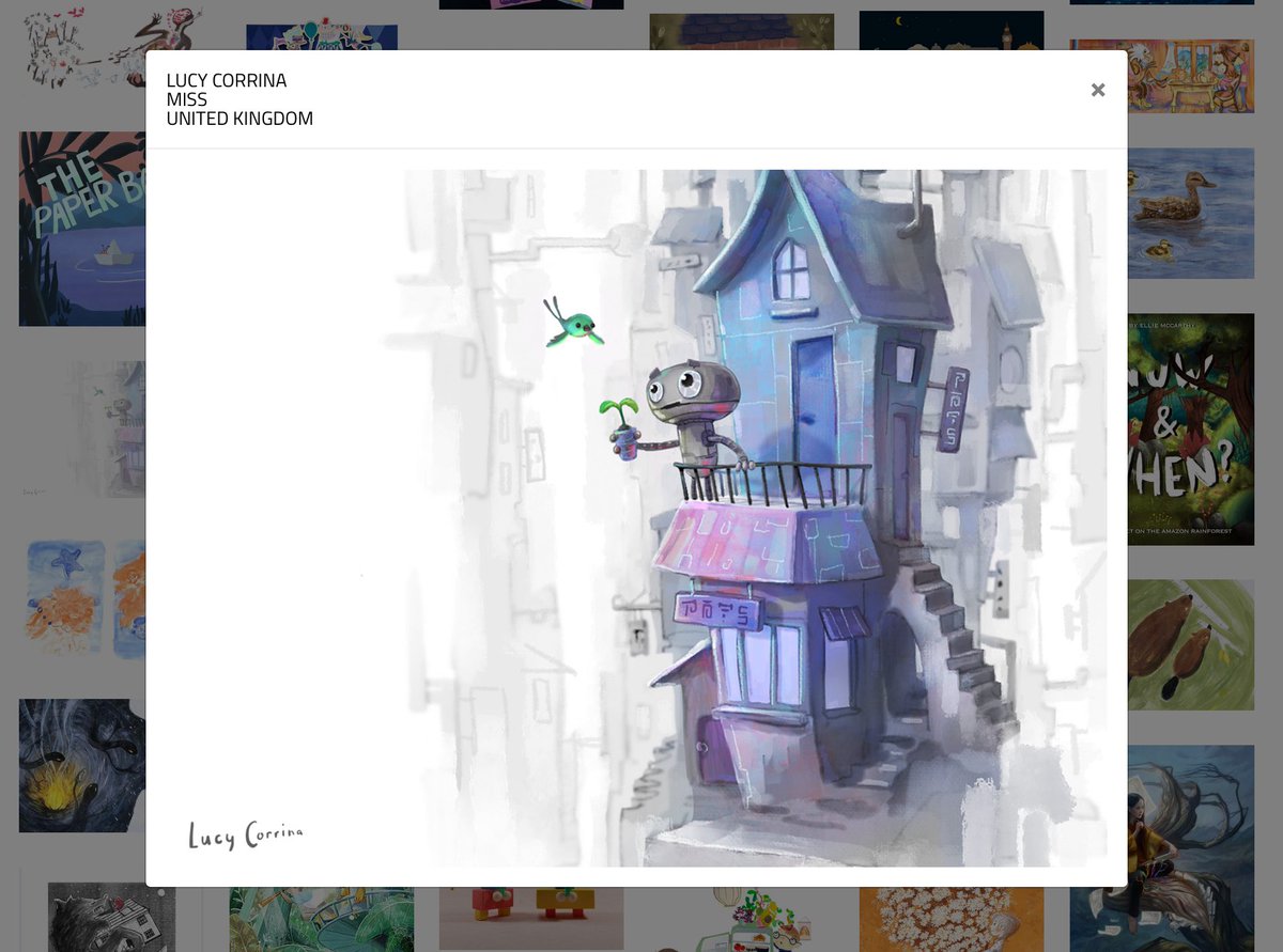 LucyCorrina's tweet photo. Whoop! My work has been included on the Bologna Children’s Book Fair’s Illustration Wall 😊
https://t.co/k7M0JQtmLh
#bcbf2020 #kidlitart https://t.co/xGkQ0wN8sK