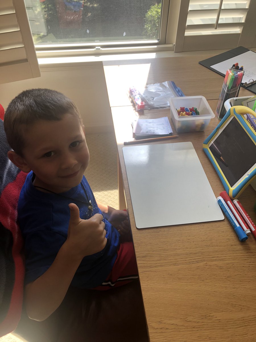 MeghanCureton's tweet photo. So thankful for all the teachers in these two kids’ lives! Today I want to give a shoutout to @MVPSchool Lower T’s @addydevore @KimberlyExford leading math and K class meeting today and all days! #TeacherAppreciationWeek #mvunites https://t.co/VFSlgrpMJO