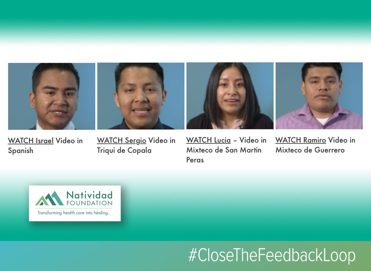 4SharedInsight's tweet image. Have lunch while getting inspired to #CloseTheFeedbackLoop.
Short stories about creativity and impact @NatividadHeals, @NMCInspires, #SocialAdvocatesforYouth
@Hewlett_Found 
buff.ly/2wIbAtP
buff.ly/3bAbioz