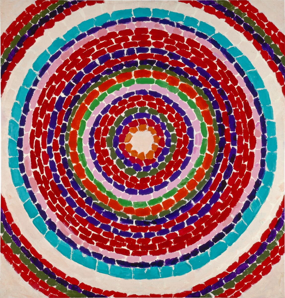For today’s break, we encourage you to spend a few mindful minutes looking at a work of art. We’ve developed some steps to help you: go.usa.gov/xvvT7 

[Alma Thomas, Pansies in Washington, 1969, acrylic on canvas, Corcoran Collection]
