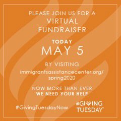ImmigrantsAC's tweet photo. Join us on #givingtuesdaynow and support our COVID-19 response and Workforce Readiness programs.  Now more than ever we need your support!
https://t.co/8wvJbkBF8z https://t.co/B0fYG4libm