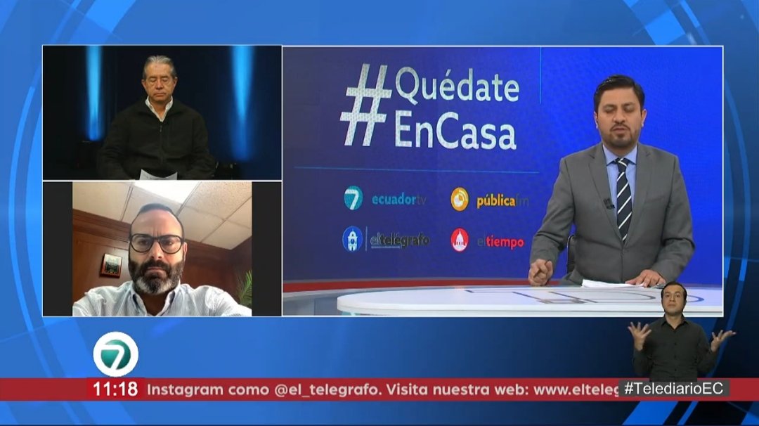 IESSec's tweet photo. AHORA | Siga la rueda de prensa del Presidente del Consejo Directivo del IESS, @JorgeWated; directora general @SERCOPec, @silvanavallejo; y, del ministro de @Salud_Ec, @DrJuanCZevallos; con información sobre eficiencia y transparencia en la compra de medicamentos.

@EcuadorTV https://t.co/rx1l8O5RBx